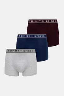 Tommy Hilfiger bokserki 3-pack męskie kolor szary UM0UM03520 - Majtki damskie - miniaturka - grafika 1