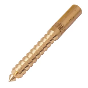 Łuszczek - Końcówka do czyściwa flanelowego do broni kulowej 9-9,5mm - Mosiężna - 3-005 - 9/9,3/375 - Konserwacja broni - miniaturka - grafika 1