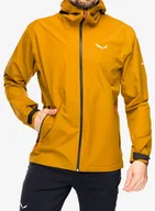 Kurtki męskie - Kurtka z membraną Salewa Puez Aqua 4 PTX 2,5L Jacket - golden brown - miniaturka - grafika 1