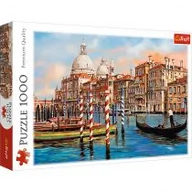 Puzzle - Trefl Puzzle 1000 elementów - Popołudnie w Wenecji - Canal Grande - miniaturka - grafika 1