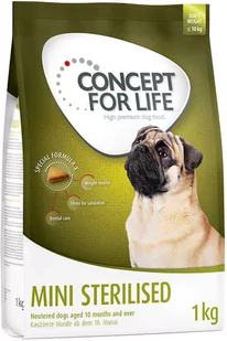 Concept for Life Mini Sterilised - 4 x 1 kg - Sucha karma dla psów - miniaturka - grafika 1