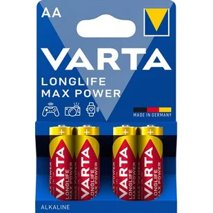 Varta Bateria Max Tech AA 4 szt. - Baterie i akcesoria - miniaturka - grafika 1