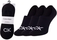 Skarpetki męskie - CALVIN KLEIN SKARPETKI STOPKI 3 PARY BLACK 701218723 001 40-46 - miniaturka - grafika 1