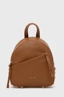 Plecaki - Liu Jo plecak damski kolor brązowy mały gładki - miniaturka - grafika 1