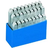 Pozostałe wyposażenie warsztatu - GRAVUREM Wysokość czcionki gravurem, odporność na uderzenia litery A-Z, w 2 MM, 10102000 10102000 - miniaturka - grafika 1