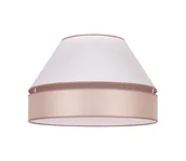 Lampy sufitowe - Duolla - Lampa sufitowa AVIGNON 1xE27/15W/230V śr. 50 cm biały/beżowy - miniaturka - grafika 1