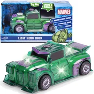 Samochody i pojazdy dla dzieci - Marvel Light Hero Hulk Samochód z efektami świetlnymi i dźwiękowymi - miniaturka - grafika 1