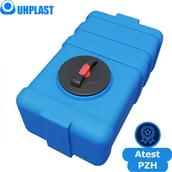 Zbiorniki na deszczówkę - UHP Zbiornik na wodę 100l UHP KUBATON TRANSPORT SG-100E Niebieski - miniaturka - grafika 1