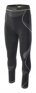 Męskie spodnie termoaktywne 4rc4 Kaq-black S/M - Spodnie narciarskie - miniaturka - grafika 1