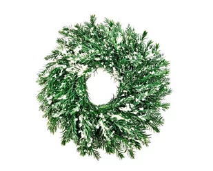 Wieniec bożonarodzeniowy wianek świąteczny na drzwi 30 cm - Ozdoby bożonarodzeniowe - miniaturka - grafika 1