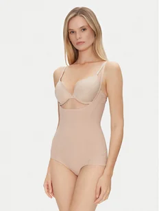 YSABEL MORA Kombinezon modelujący 19627 Beżowy - Bielizna nocna - miniaturka - grafika 1