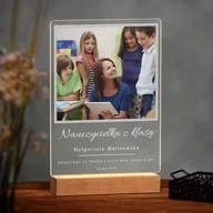 Ramki na zdjęcia - Lampka ramka XL z wydrukiem na szkle akrylowym i podświetleniem LED - miniaturka - grafika 1