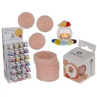 Zapachy do domu - Creascents woski Niepokonany 5 cm pomarańczowy 6 sztuk twm_516284 - miniaturka - grafika 1