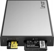 Czytniki kart pamięci - Czytnik Lexar Lexar Professional Workflow USB 3.2 Gen2 Reader, UHS-I/UHS-II, support SD/MicroSD - miniaturka - grafika 1