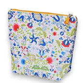 Kosmetyczki, organizery i kuferki - Kosmetyczka damska organizer do torebki etui saszetka do torby kaszubska - miniaturka - grafika 1