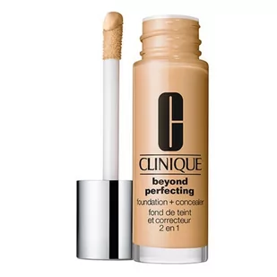 Clinique Beyond Perfecting Foundation & Concealer silnie kryjący podkład i korektor w jednym 01 Linen 30ml - Korektory do twarzy - miniaturka - grafika 1