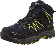 Buty dla chłopców - CMP Kids Rigel Mid hiking boot Buty trekkingowe i trekkingowe Uniseks - dzieci , niebieski B Blue Zafferano 11 nd , 36 EU - miniaturka - grafika 1