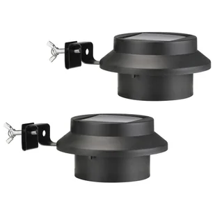 HI Zestaw solarnych lamp LED na rynny, 2 szt. - Lampy ogrodowe - miniaturka - grafika 1