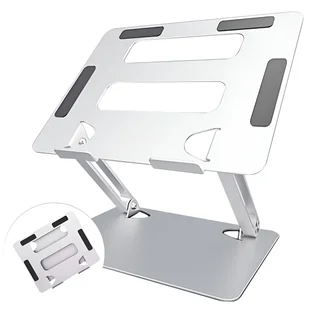 Podstawka pod laptopa na biurko stolik składany na tablet laptop mobilny - Akcesoria na biurko - miniaturka - grafika 1