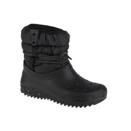 Śniegowce damskie - Crocs Śniegowce Classic Neo Puff Luxe Boot W 207312 Czarny - miniaturka - grafika 1