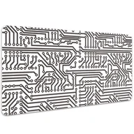 Podkładki na biurko - Mata ochronna z nadrukiem Układ scalony 100x50 cm, Dywanomat - miniaturka - grafika 1