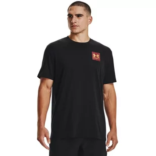 Męska koszulka treningowa UNDER ARMOUR UA CNY HW SS - czarna - Koszulki sportowe męskie - miniaturka - grafika 1