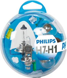Philips ŻARÓWKI - ZESTAW H7/H1 55720EBKM - Żarówki samochodowe - miniaturka - grafika 1