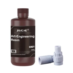 żywica do drukarek 3D, podobna do ABS, wytrzymałość zbliżona do inżynieryjnej, SZARA - Filamenty i akcesoria do drukarek 3D - miniaturka - grafika 1