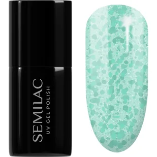 Semilac 495, lakier hybrydowy, Mint Glacier, 7ml - Lakiery hybrydowe - miniaturka - grafika 1