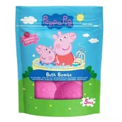 Kosmetyki kąpielowe dla dzieci - Peppa Pig: Kule do kąpieli, 5 x 50 g - zapach maliny - miniaturka - grafika 1