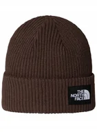 Czapki damskie - Czapka zimowa The North Face Salty Lined Beanie - Smokey Brown - miniaturka - grafika 1