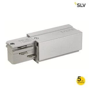 SLV SPOTLINE EUTRAC złącz zasil prawe srebrnoszare 145524 - Akcesoria do oświetlenia - miniaturka - grafika 2