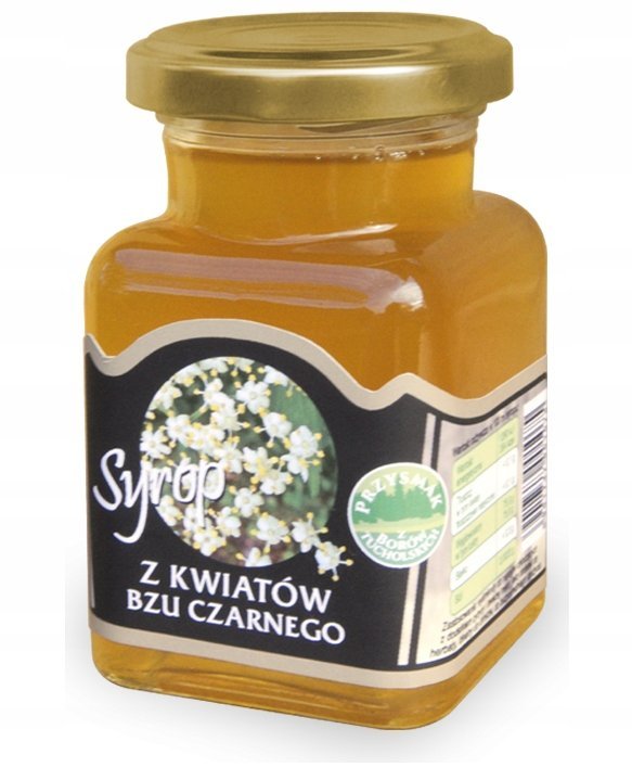 Syrop z Kwiatów Bzu Czarnego 150ml BRUSPOL
