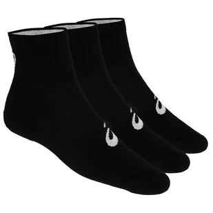 Skarpety za kostkę ASICS 3PPK QUARTER 155205-0900 – Czarny - Skarpetki męskie - miniaturka - grafika 1