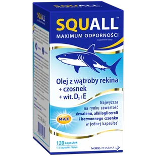 Squall Maximum Odporności, 120 kapsułek miękkich - Suplementy naturalne - miniaturka - grafika 1