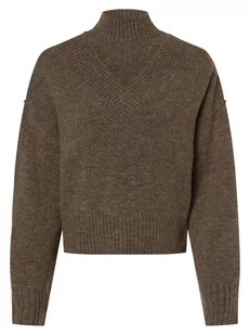 EDITED - Sweter damski  Wanja, beżowy|brązowy|szary - Swetry damskie - miniaturka - grafika 1