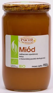 157Pucer Miód Nektarowy Spadziowy Leśny 950g - Pucer Ekologiczny PUCLESN950EKO - Miód - miniaturka - grafika 1