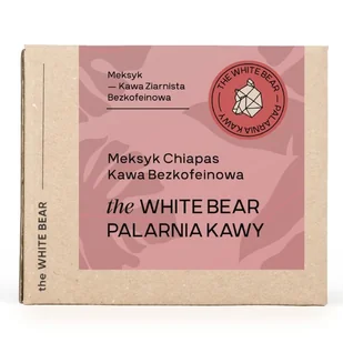 THE WHITE BEAR Kawa ziarnista The White Bear Meksyk Chiapas Bezkofeinowa 250g 5908305831433 - Kawa - miniaturka - grafika 1