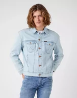Kurtki męskie - Wrangler Anti Fit Jacket Męska Kurtka Jeansowa Icy Brush Back W4597915A-L - miniaturka - grafika 1