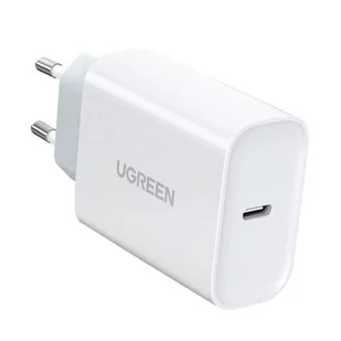 Ładowarka sieciowa UGREEN CD127, USB-C, PD3.0, QC4.0, 30W (biały) - Ładowarki do telefonów - miniaturka - grafika 1