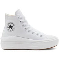 Buty trekkingowe damskie - Trampki Converse Chuck Taylor All Star Move Hi, Dla obu płci - miniaturka - grafika 1