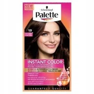 Farby do włosów i szampony koloryzujące - Schwarzkopf Palette Instant Color 19 Ciemny brąz - miniaturka - grafika 1