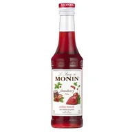 Syropy i koncentraty owocowe - Monin Syrop barmański Truskawka 250 ml - miniaturka - grafika 1
