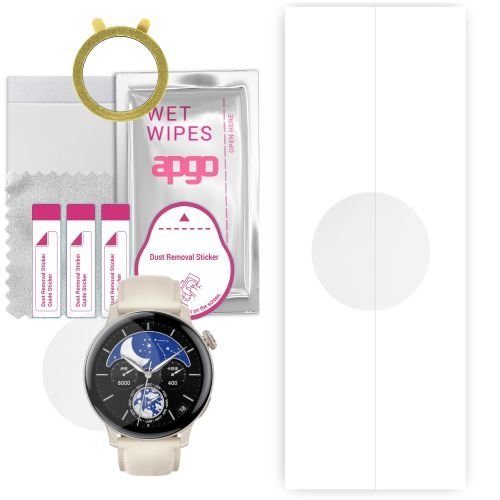 1x folia hydrożelowa ochronna do Vivo Watch 3 - apgo Smartwatch Hydrogel Protection Ochrona na ekran smartwatcha
