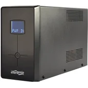 Zasilacze awaryjne UPS - ENERGENIE ZASILACZ AWARYJNY UPS AVR 2000VA LCD, 3X C13, 2X SCHUKO, USB, RJ45 - miniaturka - grafika 1