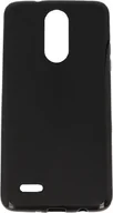Etui i futerały do telefonów - Etui back żel matt 0,5 LG K8 2017 czarne - miniaturka - grafika 1