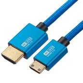 Kable - Mathorn Kabel Mathorn MVC-40AC HDMI - HDMI Mini C 2.0 4K 60Hz 18Gbps 40cm - miniaturka - grafika 1