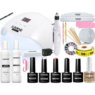 Sunone Zestaw do Hybryd S03 Lampa Frezarka Gratisy - Zestawy do manicure i pedicure - miniaturka - grafika 1