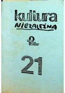Felietony i reportaże - Kultura Niezależna Nr 21 - miniaturka - grafika 1
