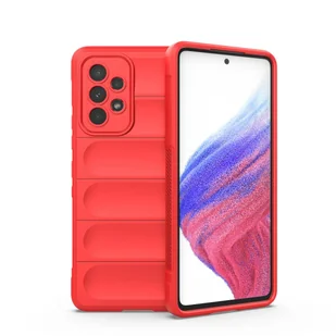 Magic Shield Case etui do Samsung Galaxy A53 5G elastyczny pancerny pokrowiec czerwony - Etui i futerały do telefonów - miniaturka - grafika 1